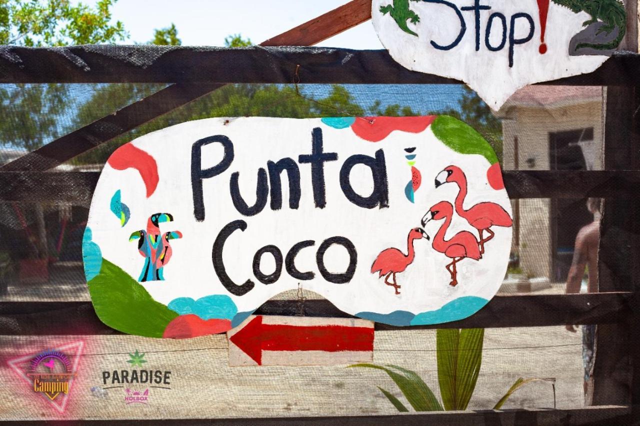 Casa De Los Santos Camping Y Eco Cabanas Isla Holbox Dış mekan fotoğraf