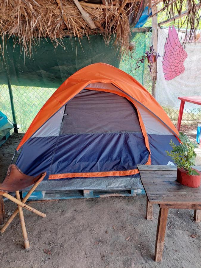 Casa De Los Santos Camping Y Eco Cabanas Isla Holbox Dış mekan fotoğraf