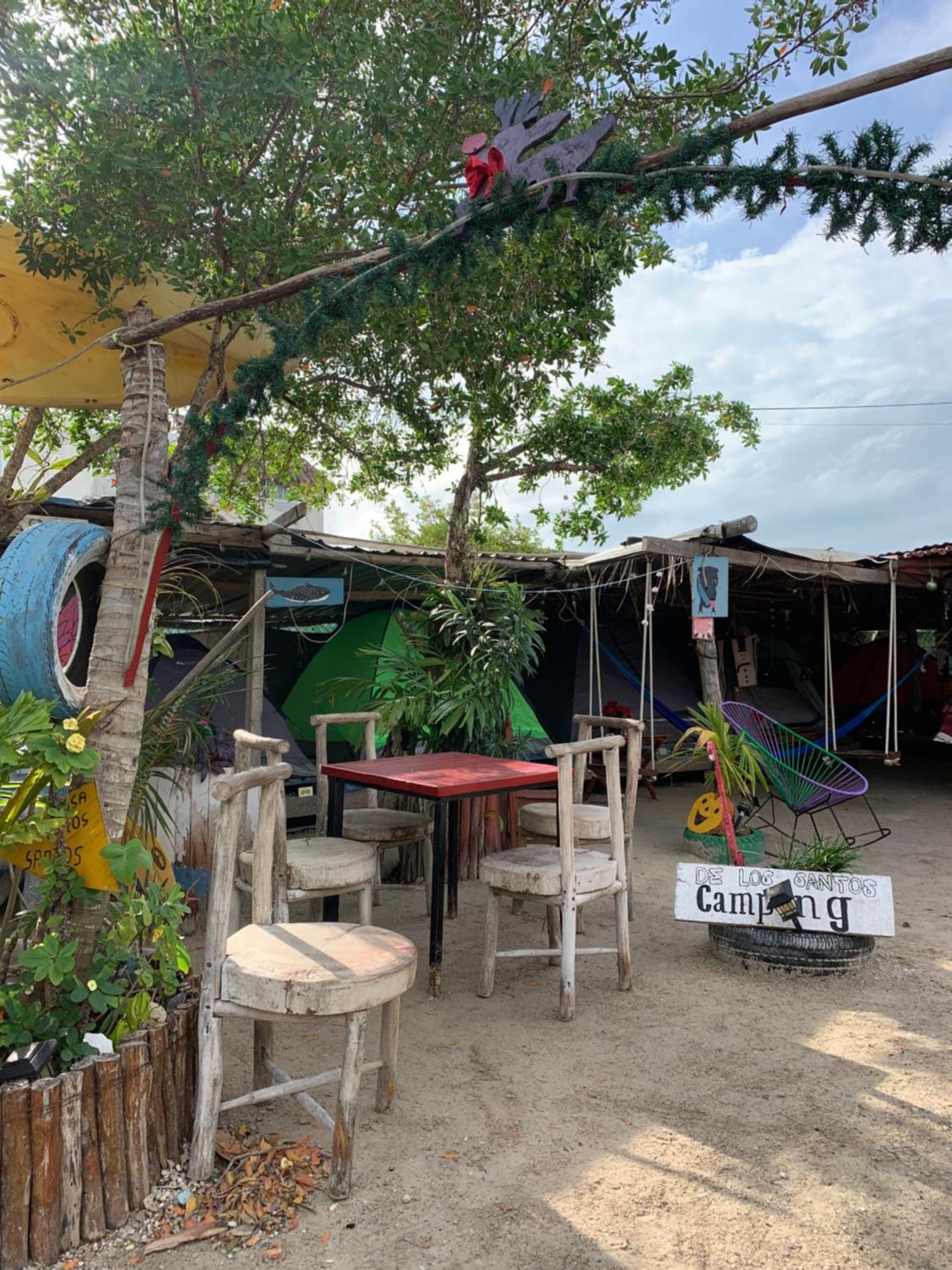 Casa De Los Santos Camping Y Eco Cabanas Isla Holbox Dış mekan fotoğraf